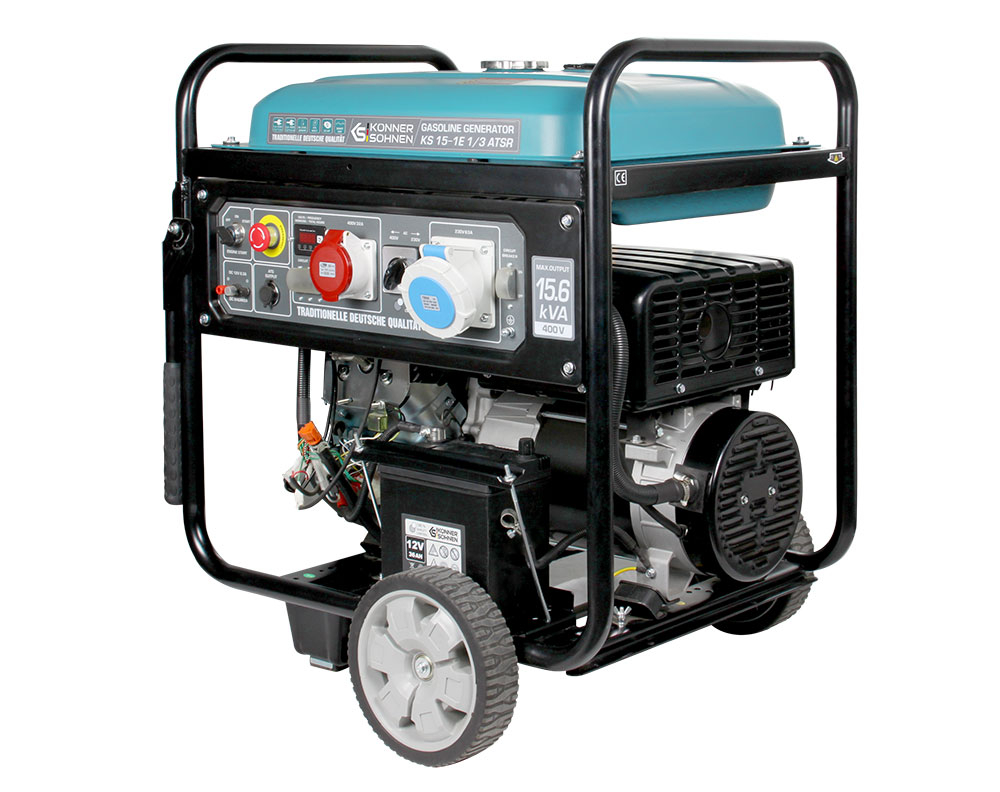 Generator monofazat/trifazat pe benzina Konner & Sohnen KS 15-1E 1/3 ATSR [6]