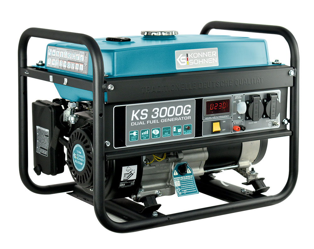 Generator monofazat pe gaz/benzina Konner & Sohnen KS 3000G [3]