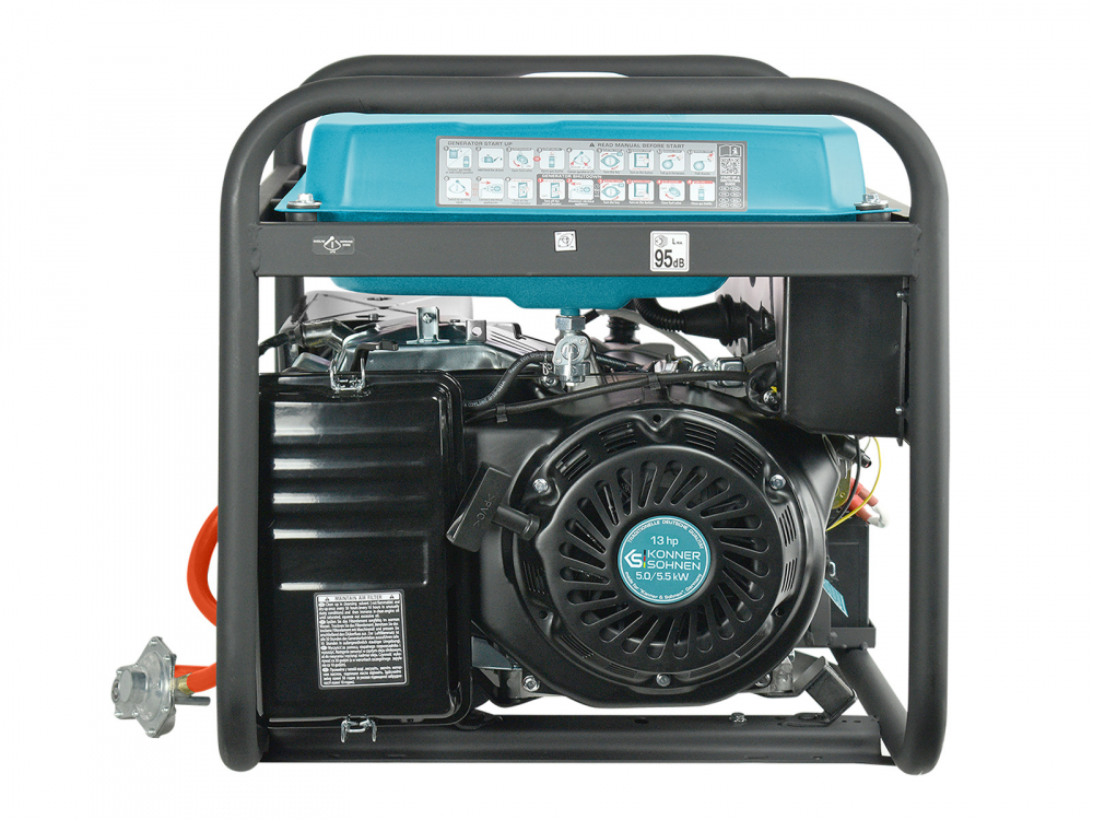 Generator monofazat pe gaz/benzina Konner & Sohnen KS 7000E G [5]