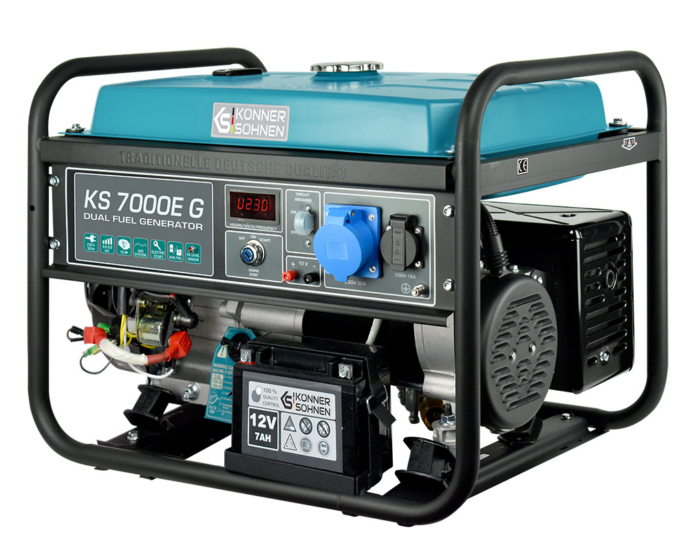 Generator monofazat pe gaz/benzina Konner & Sohnen KS 7000E G [3]