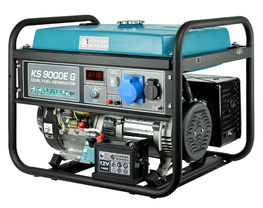 Generator monofazat pe gaz/benzina Konner & Sohnen KS 9000E G [4]