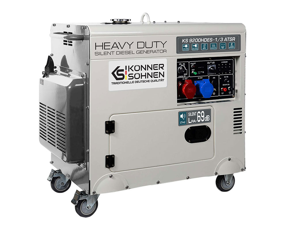 Generator monofazat/trifazat diesel Konner & Sohnen KS 9200HDES-1/3 ATSR [2]