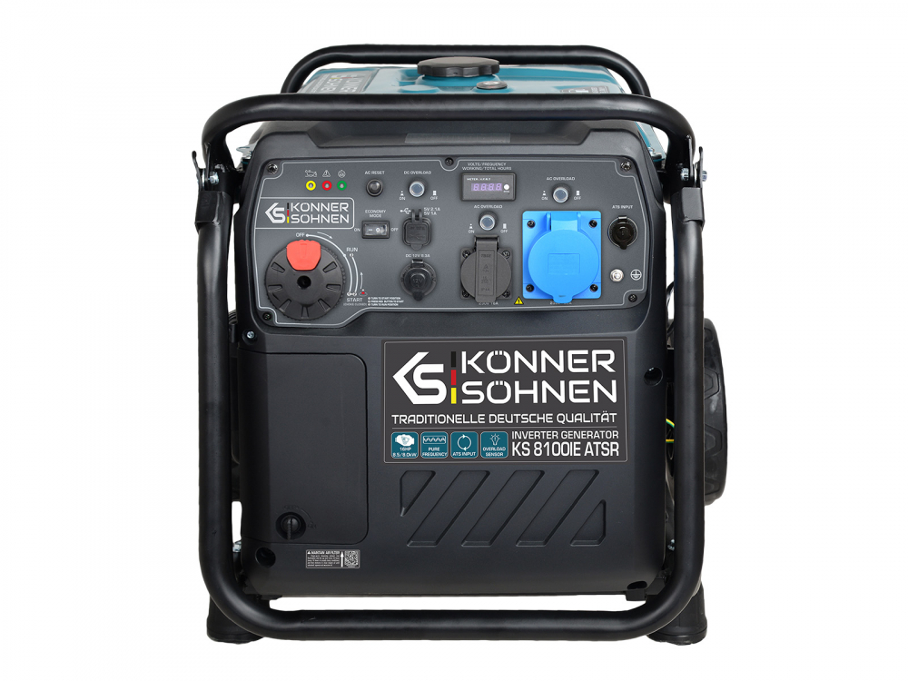 Generator pe benzina de tip invertor Konner & Sohnen KS 8100iE ATSR [2]