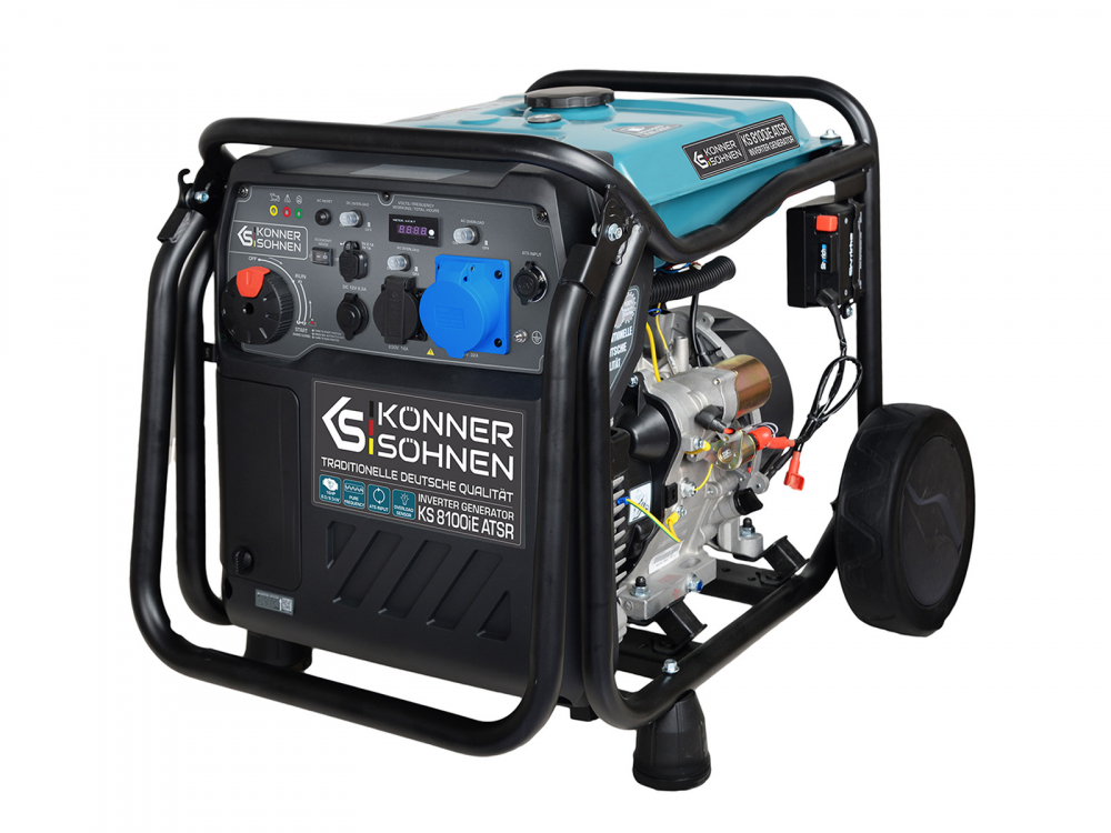 Generator pe benzina de tip invertor Konner & Sohnen KS 8100iE ATSR [1]