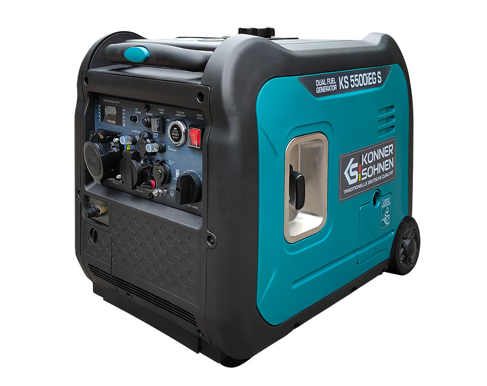 Generator pe gaz/benzina de tip invertor Konner & Sohnen KS 5500iEG S [2]