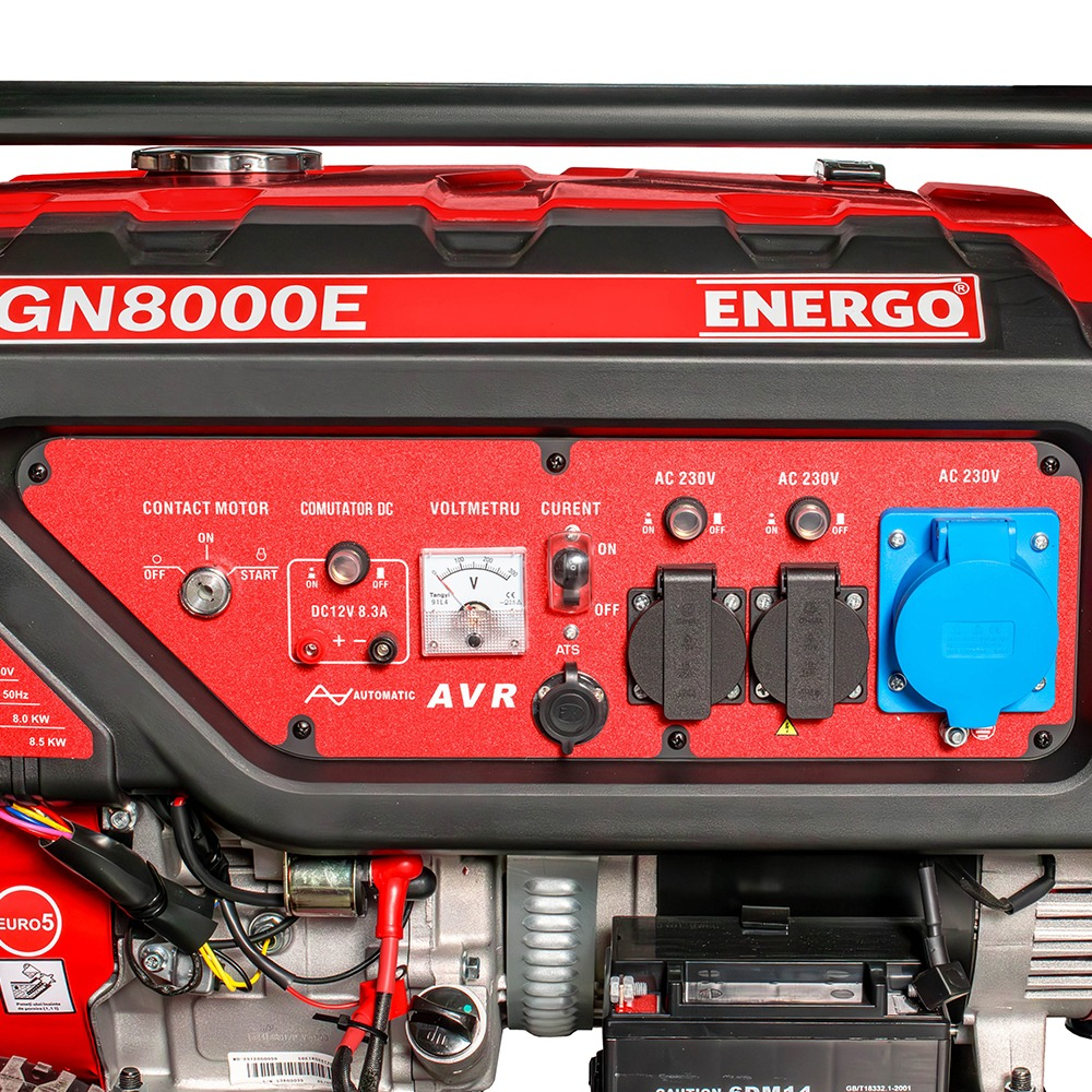 Generator pe benzină ENERGO GN8000E, 230 V [6]