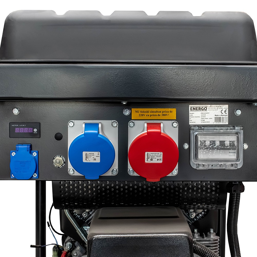 Generator pe benzină ENERGO GNH16503TE, 400/230 V [5]