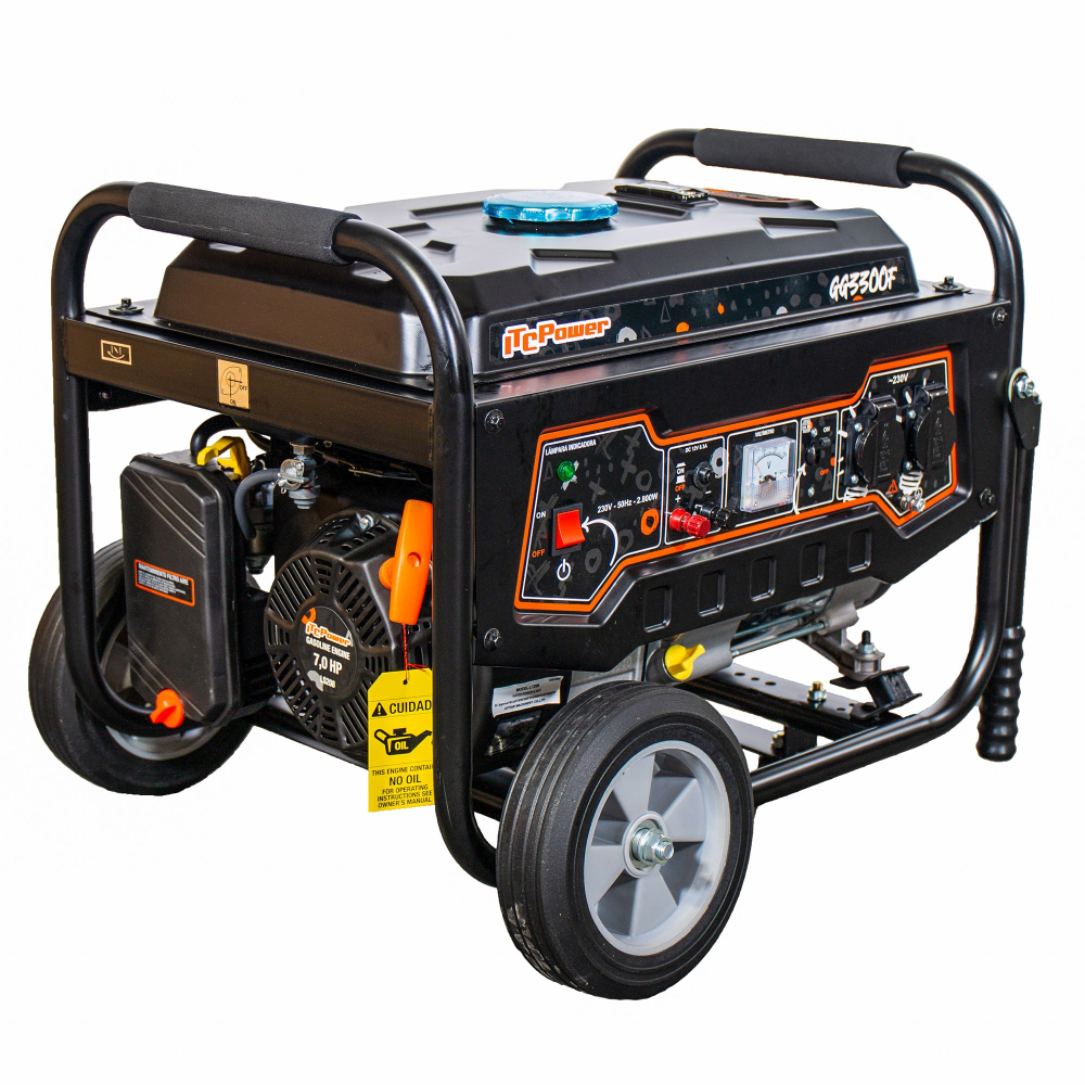 Generator pe benzină ITC Power GG3300F, 3 kW, monofazat, AVR [6]