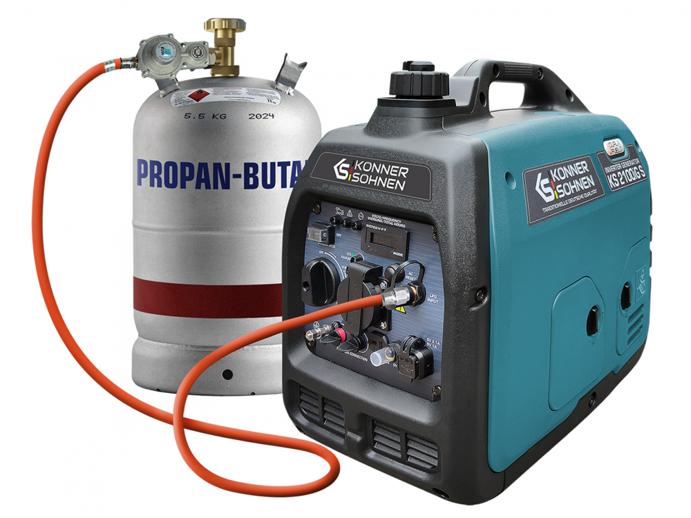 Generator pe gaz/benzina de tip invertor Konner & Sohnen KS 2100iG S [1]