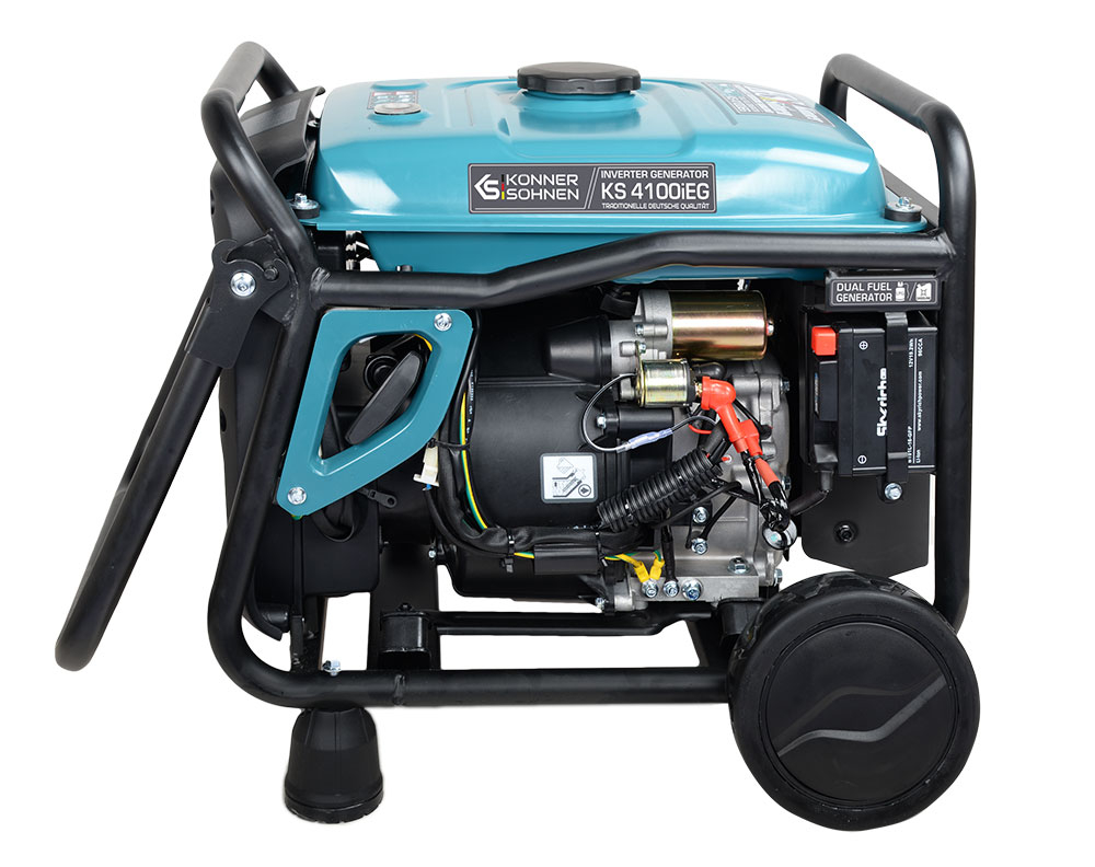 Generator pe gaz/benzina de tip invertor Konner & Sohnen KS 4100iEG – 4 kVA, 230 V [7]