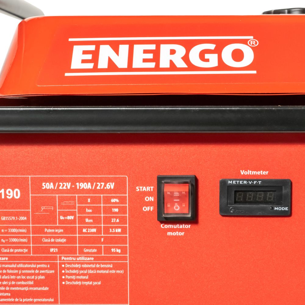 Generator sudură ENERGO GNS190, 230 V, 190 A [7]