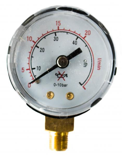 Manometru (ceas) MINI debit Ar-CO2 Intensiv  [1]
