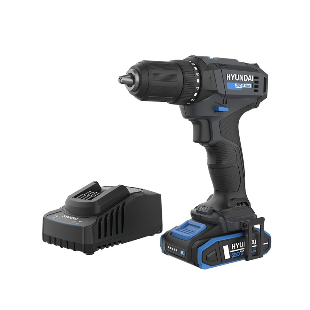 Masina de gaurit cu acumulator 20V 2ah HYUNDAI DD20S-40TT + incarcator [1]