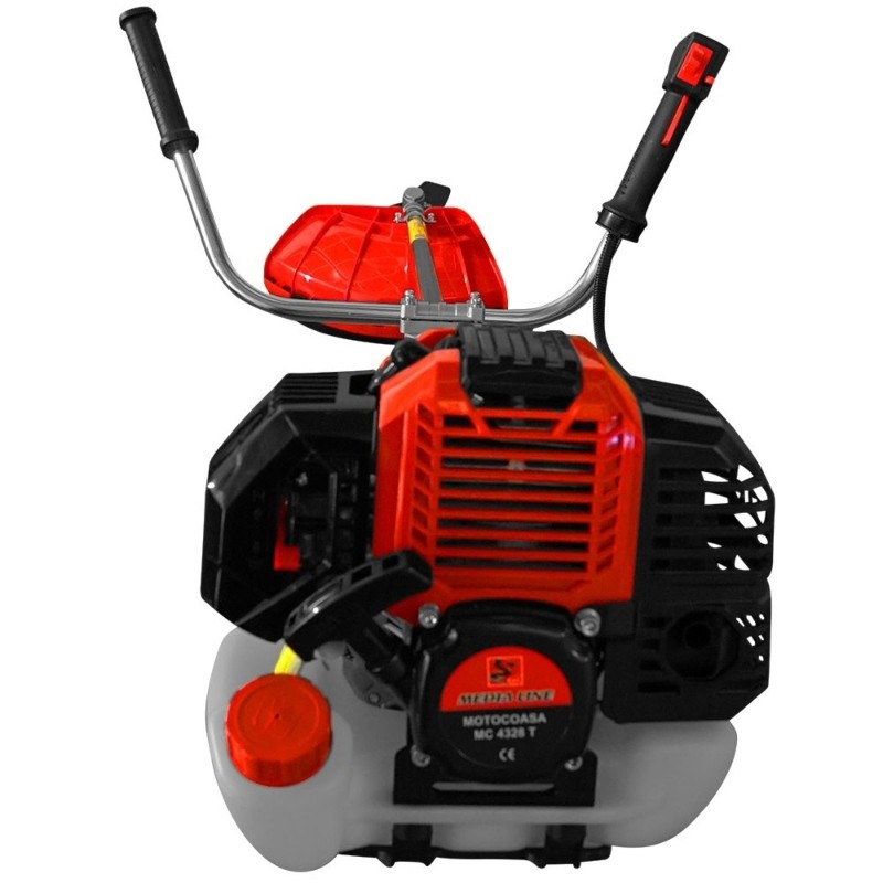 Motocoasa cu motor in 2 timpi MEDIA LINE MC4328T, 1.7 CP [3]