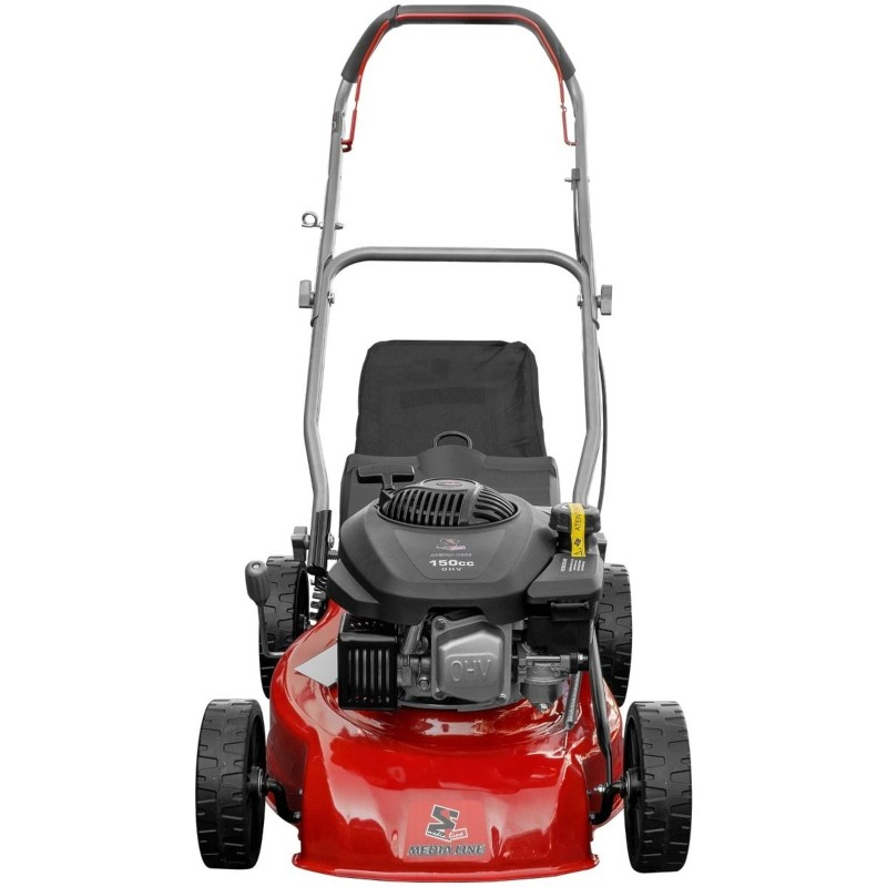 Masina de tuns gazonul cu motor pe benzina MEDIA LINE MG42150P, 3.5CP, latime de taiere 42 cm [3]