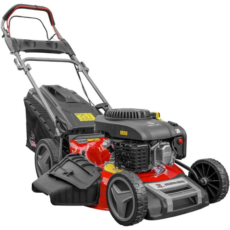 Masina de tuns gazonul cu motor pe benzina MEDIA LINE MG53224S, autopropulsie, 5.9CP, latime de taiere 53 cm [2]