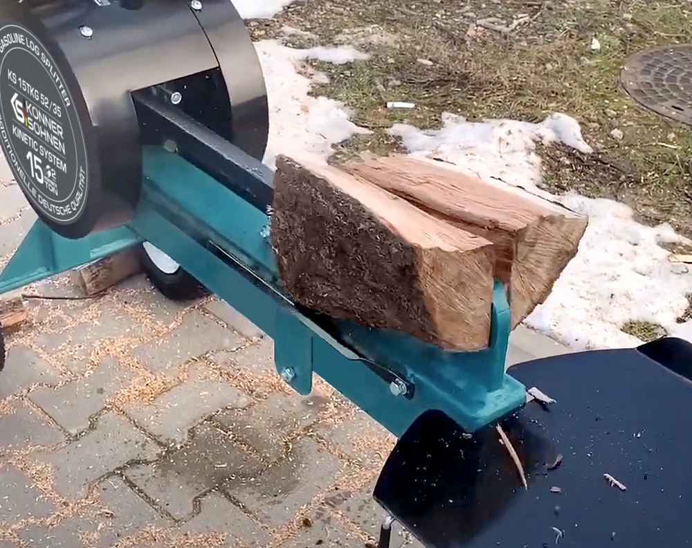 Masina de despicat busteni pe benzina Konner & Sohnen KS 15TKG 52/35 [7]