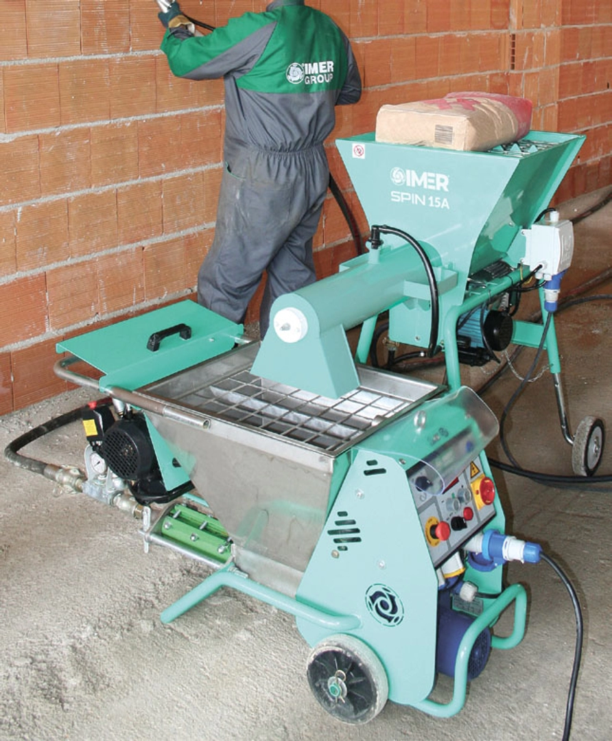 Mixer continuu cu pompa apa Imer Spin 15A 230V 1,4 KW [2]