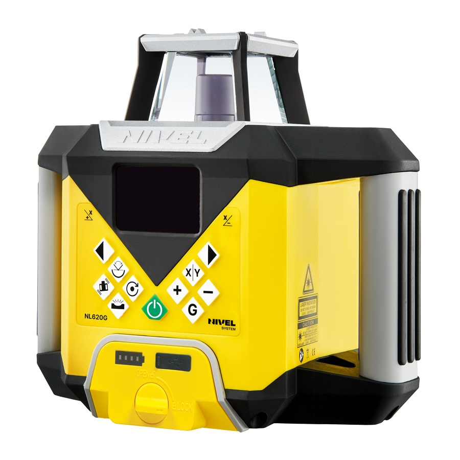 Nivela laser rotativa cu fascicul verde Nivel System NL620G Digital [3]