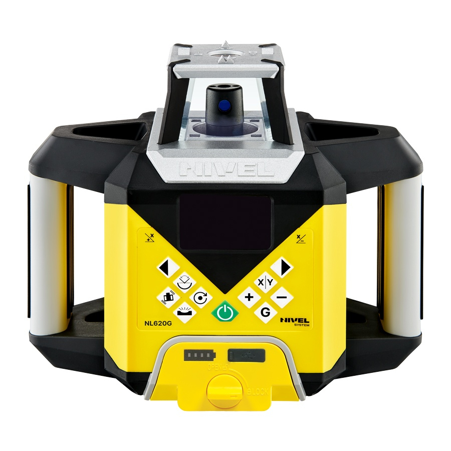 Nivela laser rotativa cu fascicul verde Nivel System NL620G Digital trepied SJJ1 stadie LS24 [4]