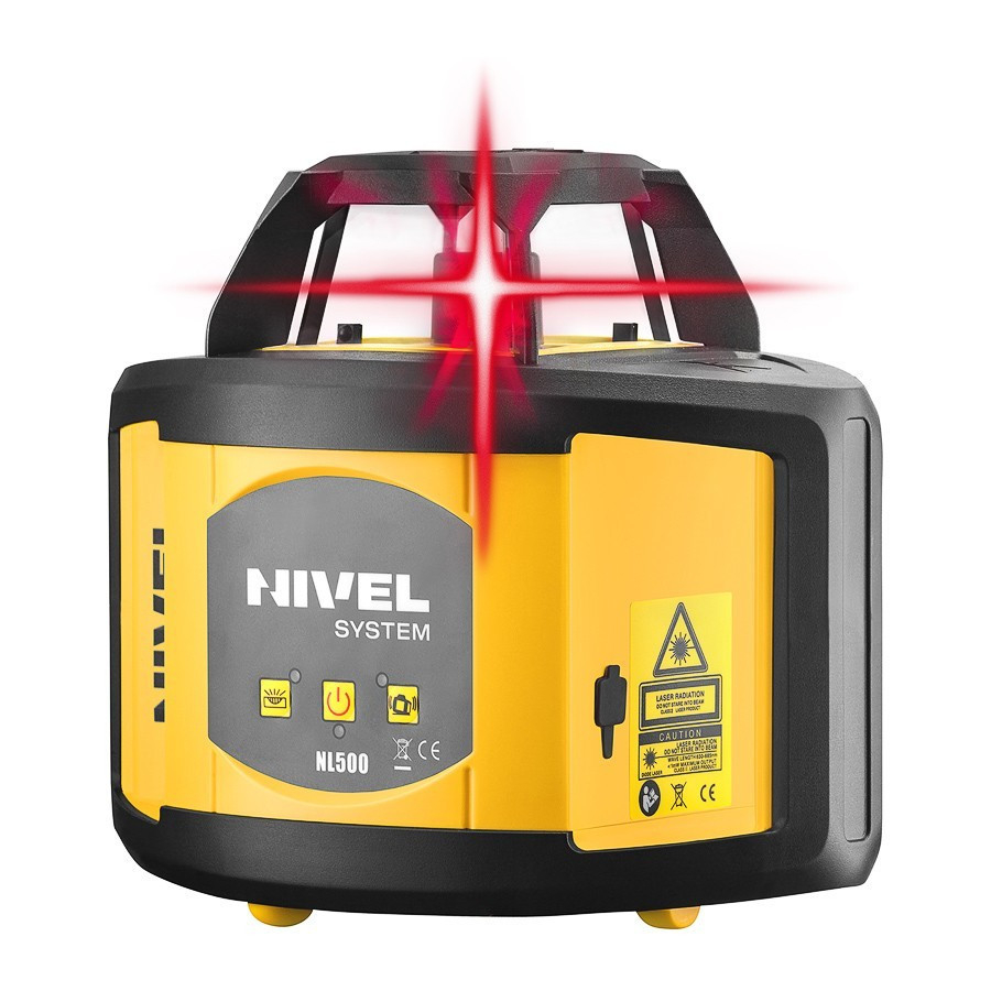 Nivela laser rotativa Nivel System NL500 cu fascicul rosu cu trepied SJJ32 stadie LS35 [4]