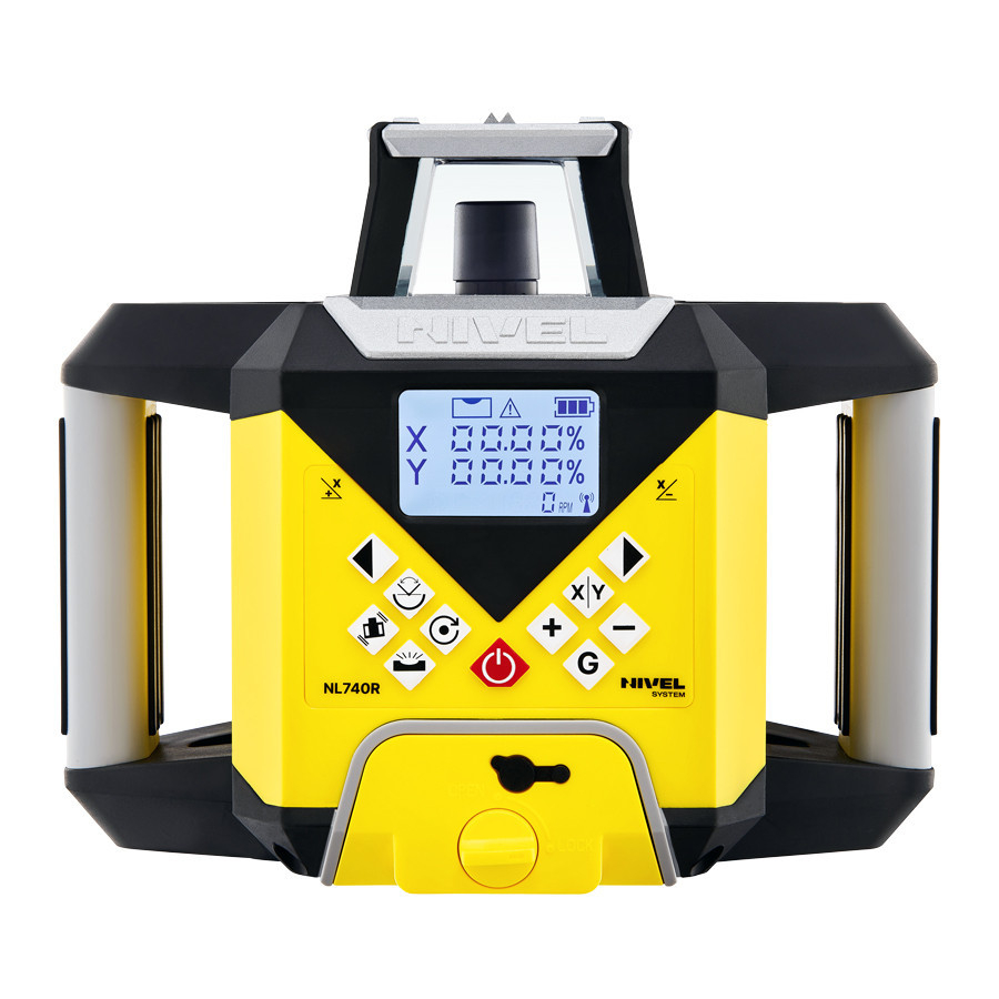 Nivela Laser Rotativa Nivel System NL740R Digital cu trepied SJJ32 si stadie [4]