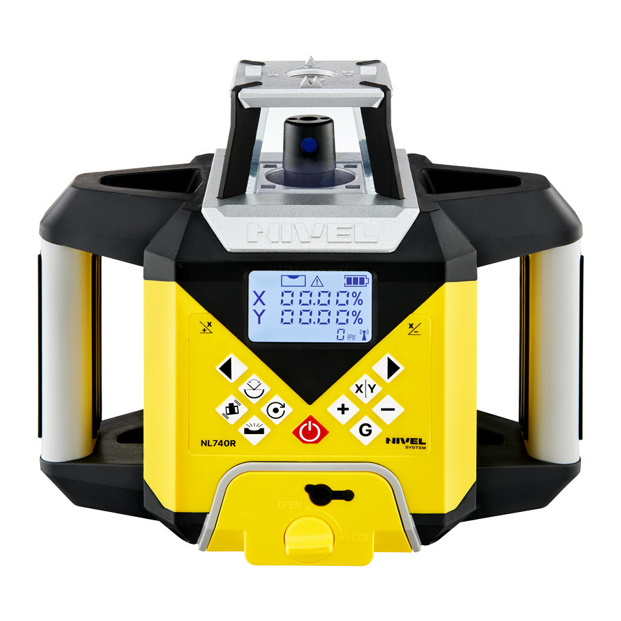 Nivela Laser Rotativa Nivel System NL740R Digital cu trepied SJJ32 si stadie [3]