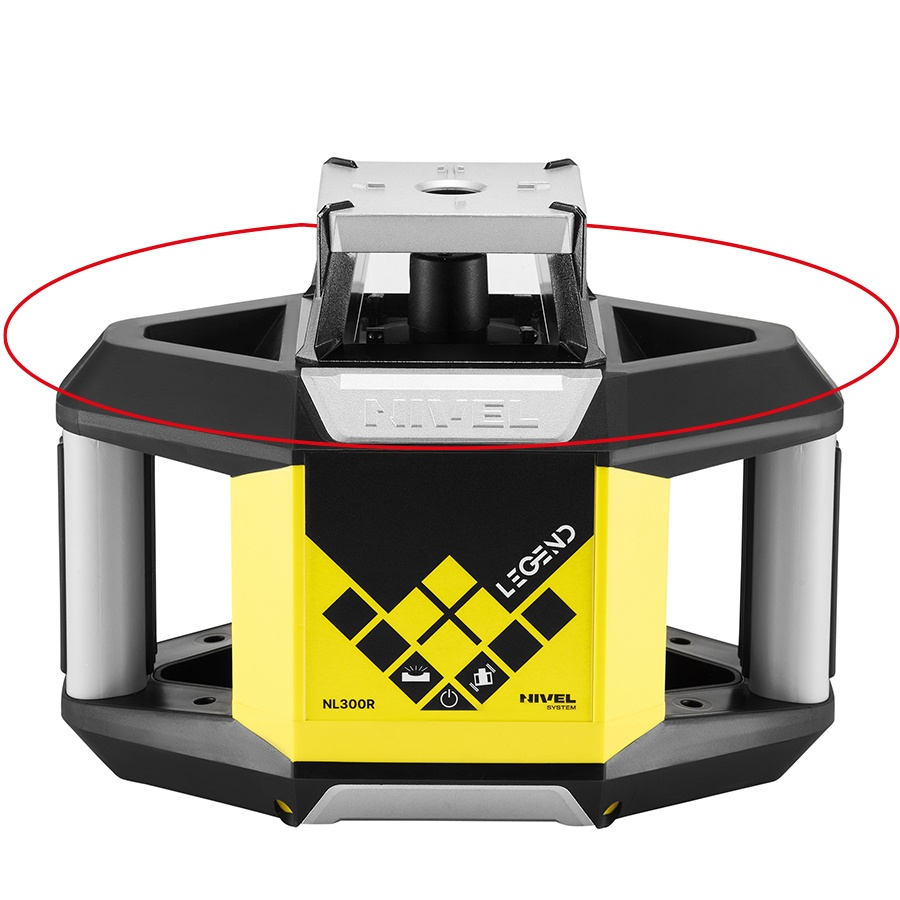 Nivela laser rotativa profesionala cu fascicul roșu Digital Nivel System NL300R + SJJ32 + LS35 [2]