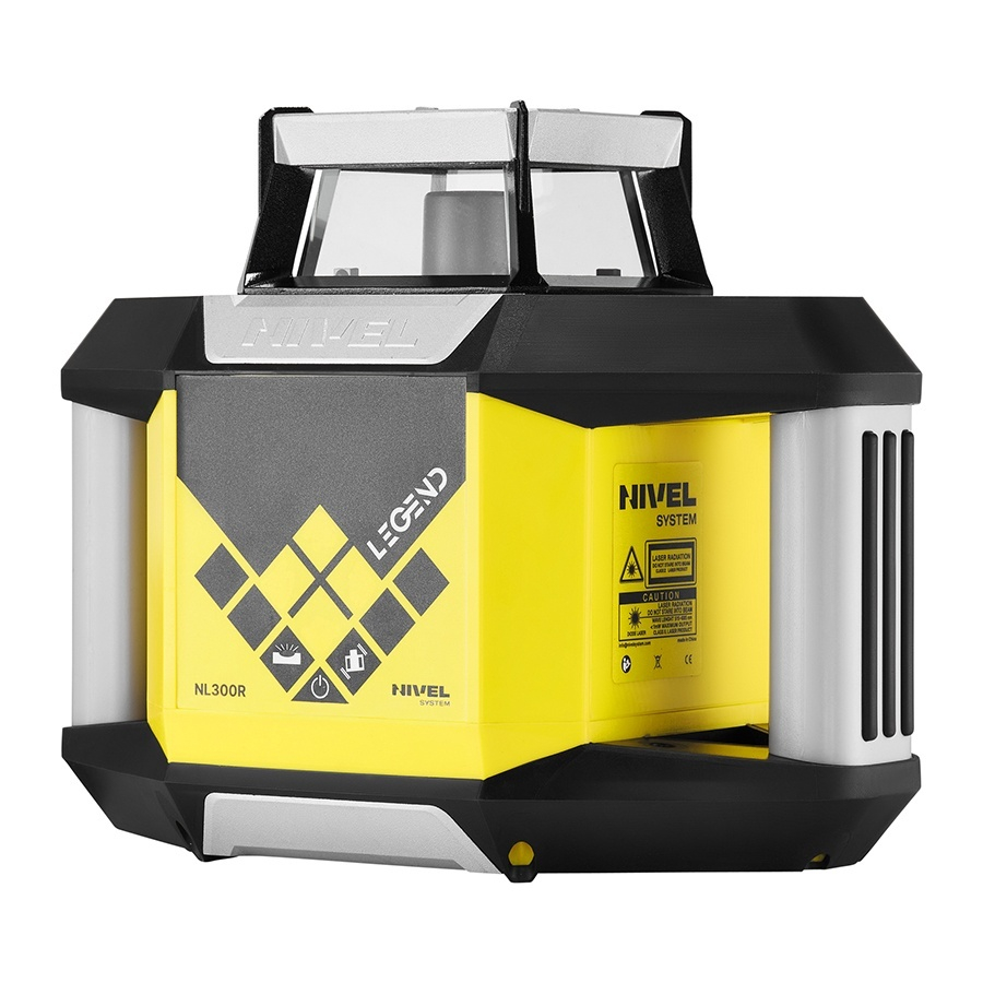 Nivela laser rotativa profesionala cu fascicul roșu Digital Nivel System NL300R + SJJ32 + LS35 [4]