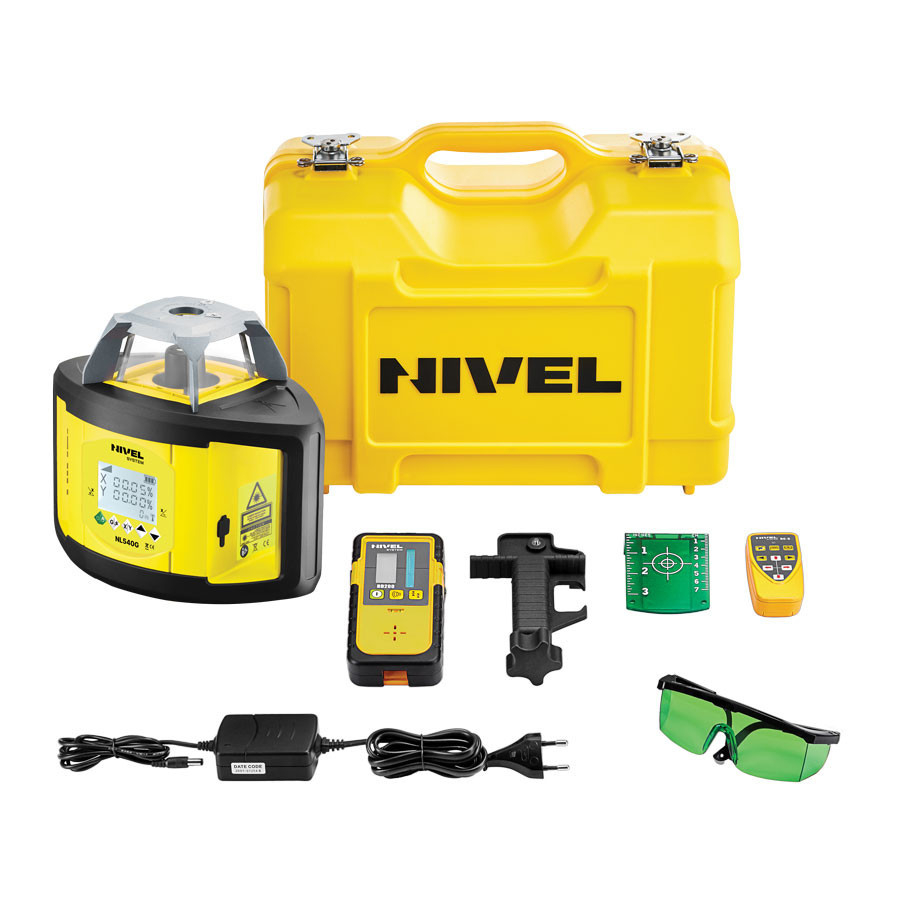 Nivela laser rotativa verde Nivel System NL540G cu trepied SJJ1 stadie LS24 [2]