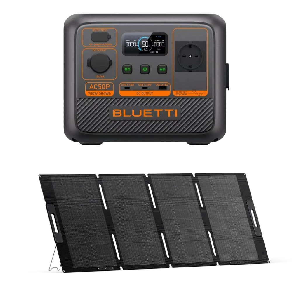 Pachet BLUETTI - Statie AC50P + Panou Solar PV200 [1]