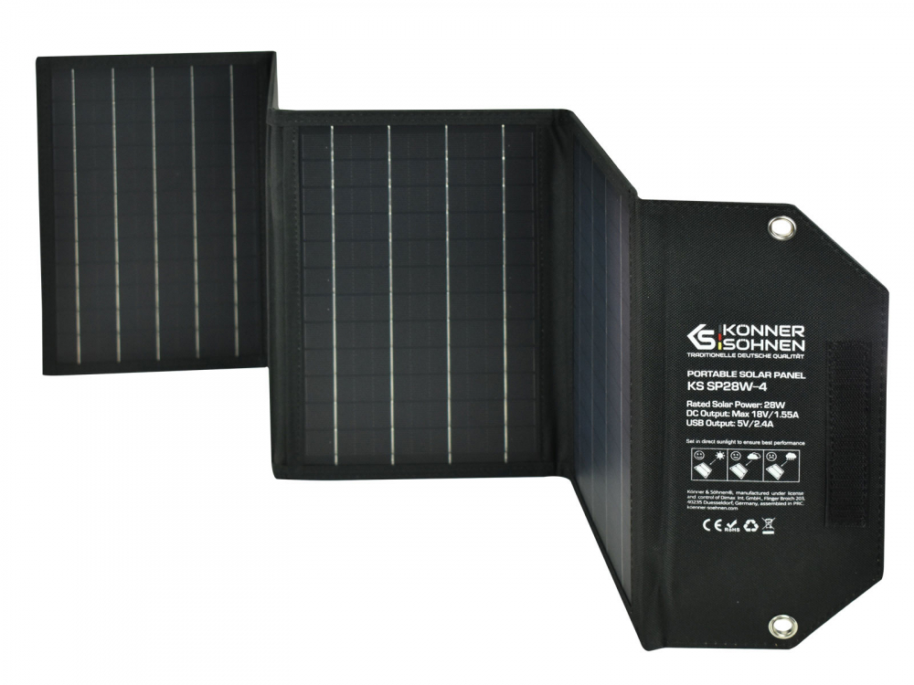 Panou solar portabil Konner & Sohnen KS SP28W-4 [4]