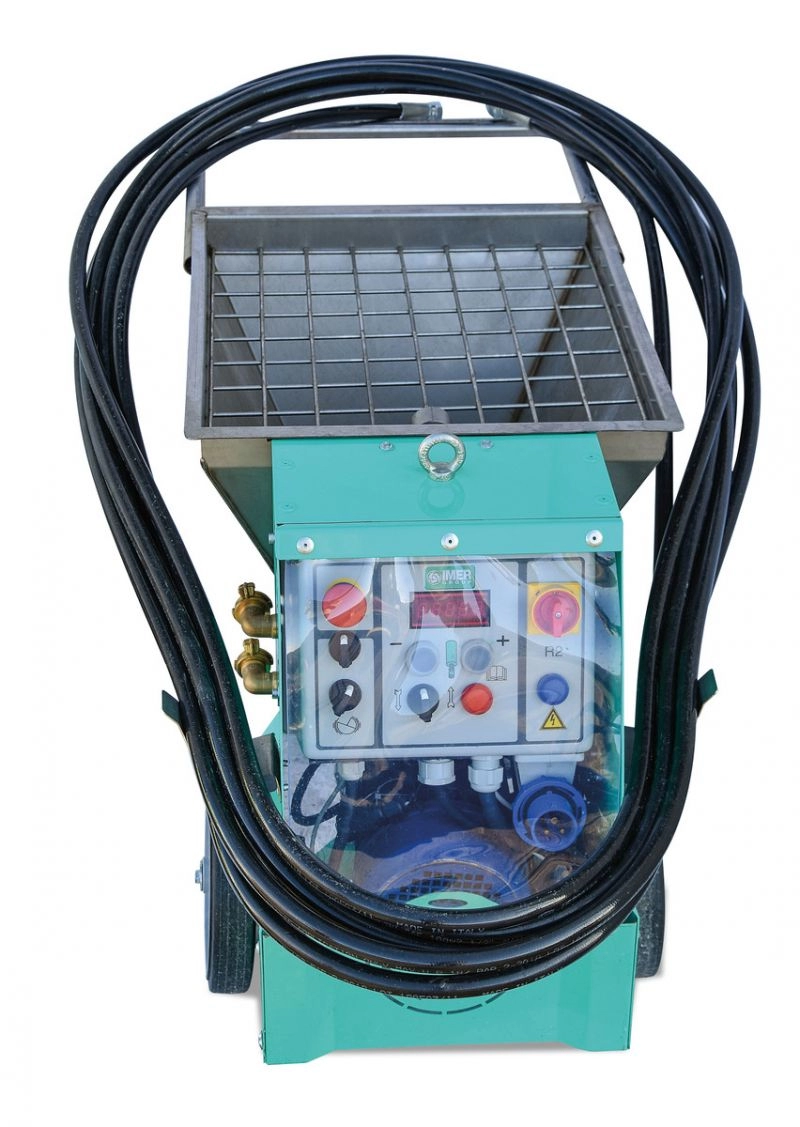 Pompa multifunctionala Imer Small 50ESEVO 230V debit 0.8-14l/min inclus-sita/compresor/kit tencuiala [2]