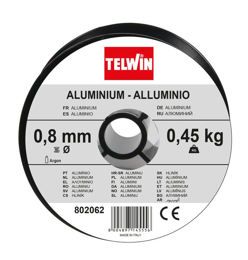 Sarma sudura aluminiu AlMg5 Telwin 0.8 mm rola 0.45 kg [1]