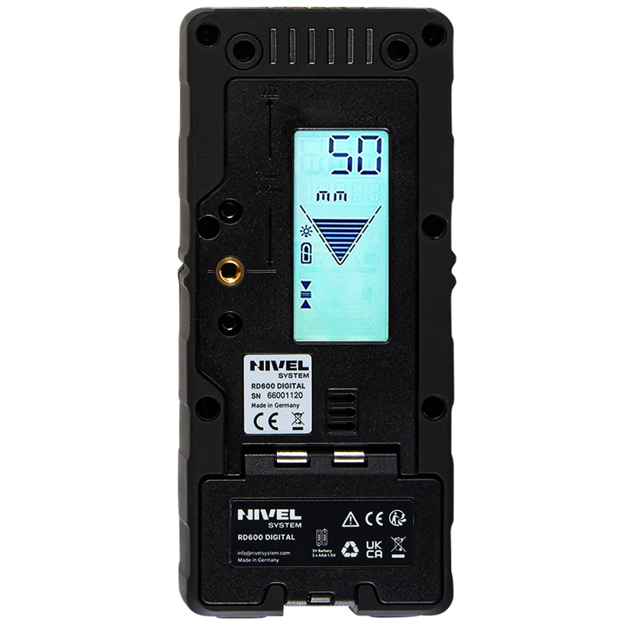 Senzor laser Nivel System RD600 DIGITAL pentru lasere rotative roșii și verzi [2]