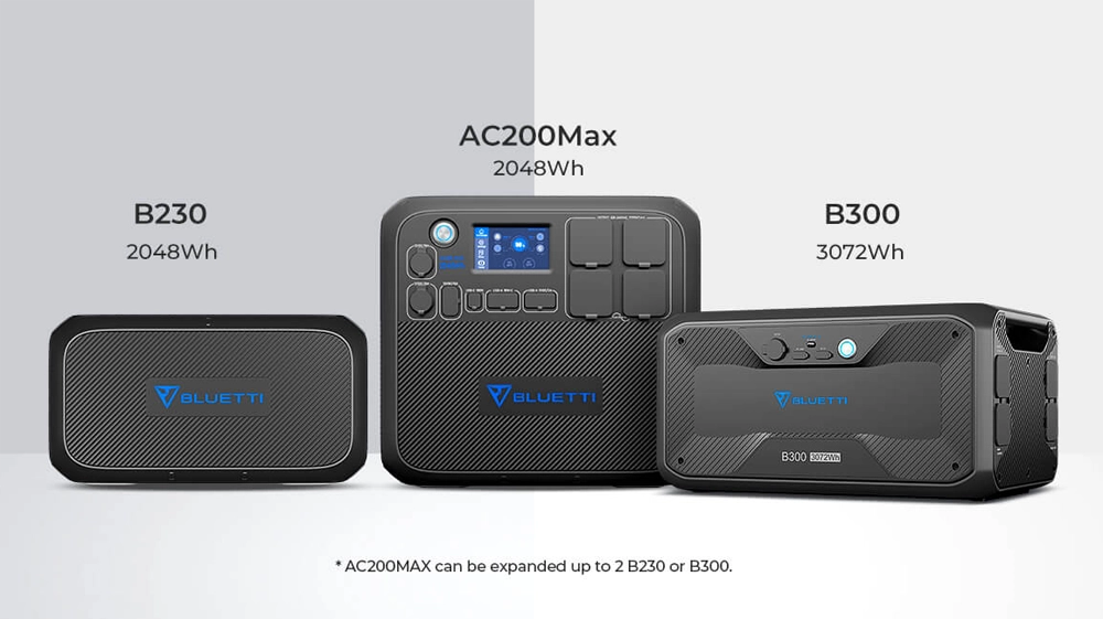 centralae lectrica portabila bluetti AC200max 2200w 2048wh [4]