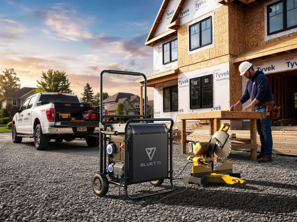 BLUETTI Pioneer 5000 E-Generator profesional 5000 W 5120 Wh [6]