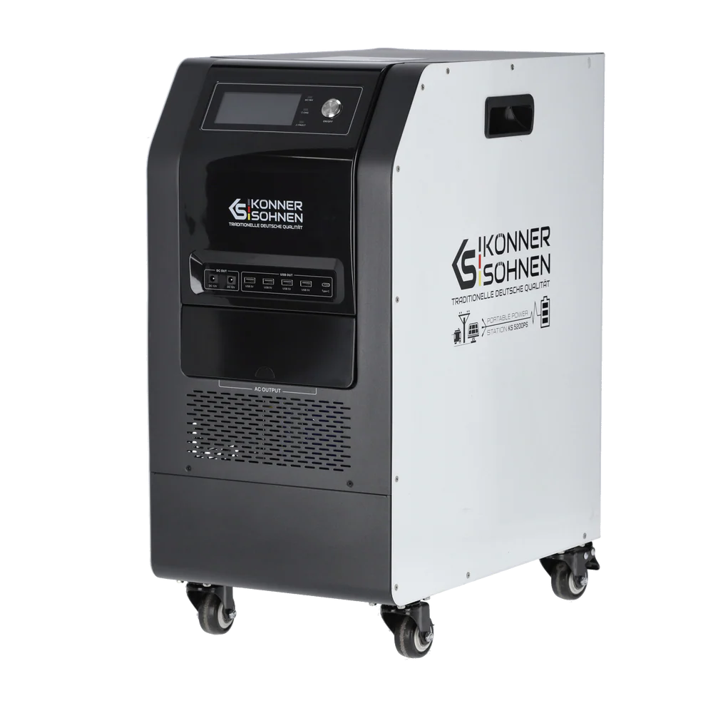 Stație portabilă de încărcare Könner & Söhnen KS 5200PS, 5,12 kWh, 5.200 W [2]