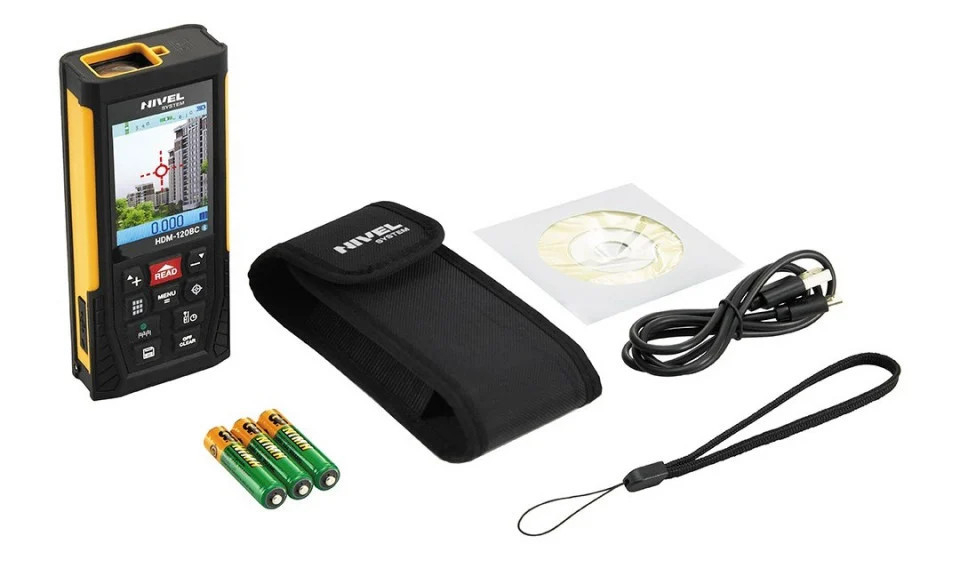 Telemetru cu laser rosu 120m, HDM-120BC - Nivel System [2]