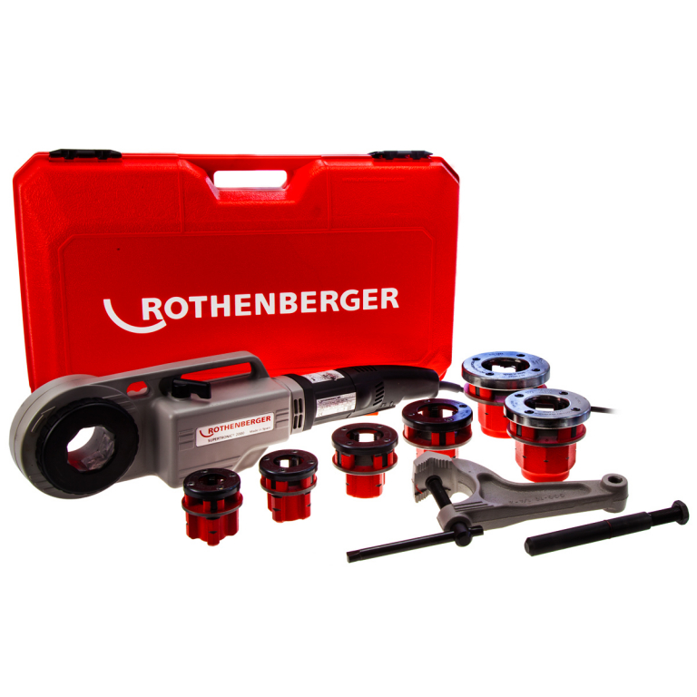 Trusa de filetat electrica ROTHENBERGER SUPERTRONIC 2000 1/2"-3/4"-1"-1.1/4"-1.1/2"-2" [2]