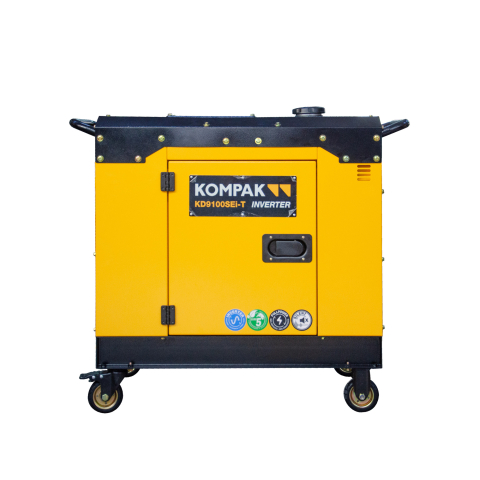 Generator inverter diesel KOMPAK KD9100SEI-T Full Power 230 400V 8,1 kVA insonorizat hibrid [7]