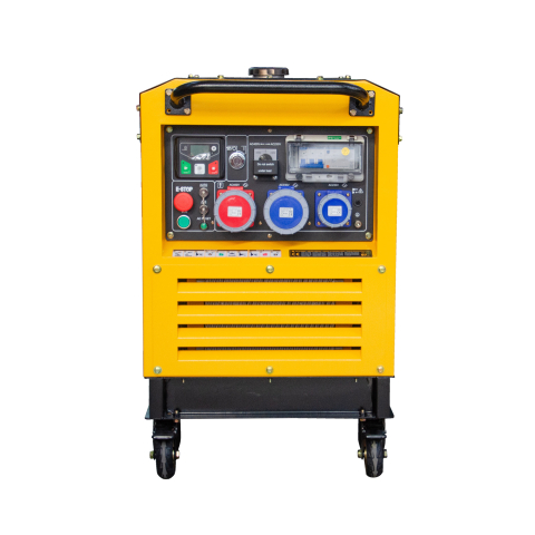 Generator inverter diesel KOMPAK KD9100SEI-T Full Power 230 400V 8,1 kVA insonorizat hibrid [2]