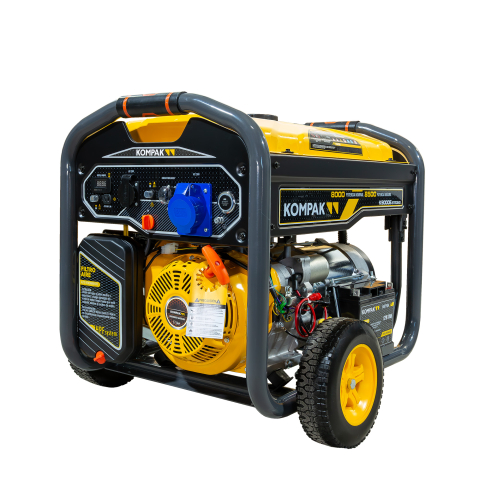 Generatoare curent - Generator monofazat benzina KOMPAK K9000E 230V 8.3kW AVR alternator cupru