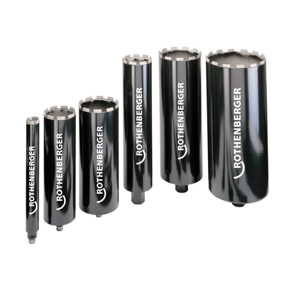 Gaurire cu carote diamantate - Carote diamantate universale ROTHENBERGER DX Speed Plus, lungime utila 450 mm
