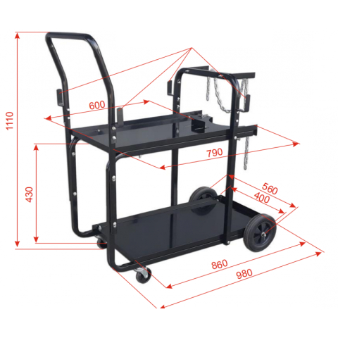 Carucior manevrare aparate sudura [1]