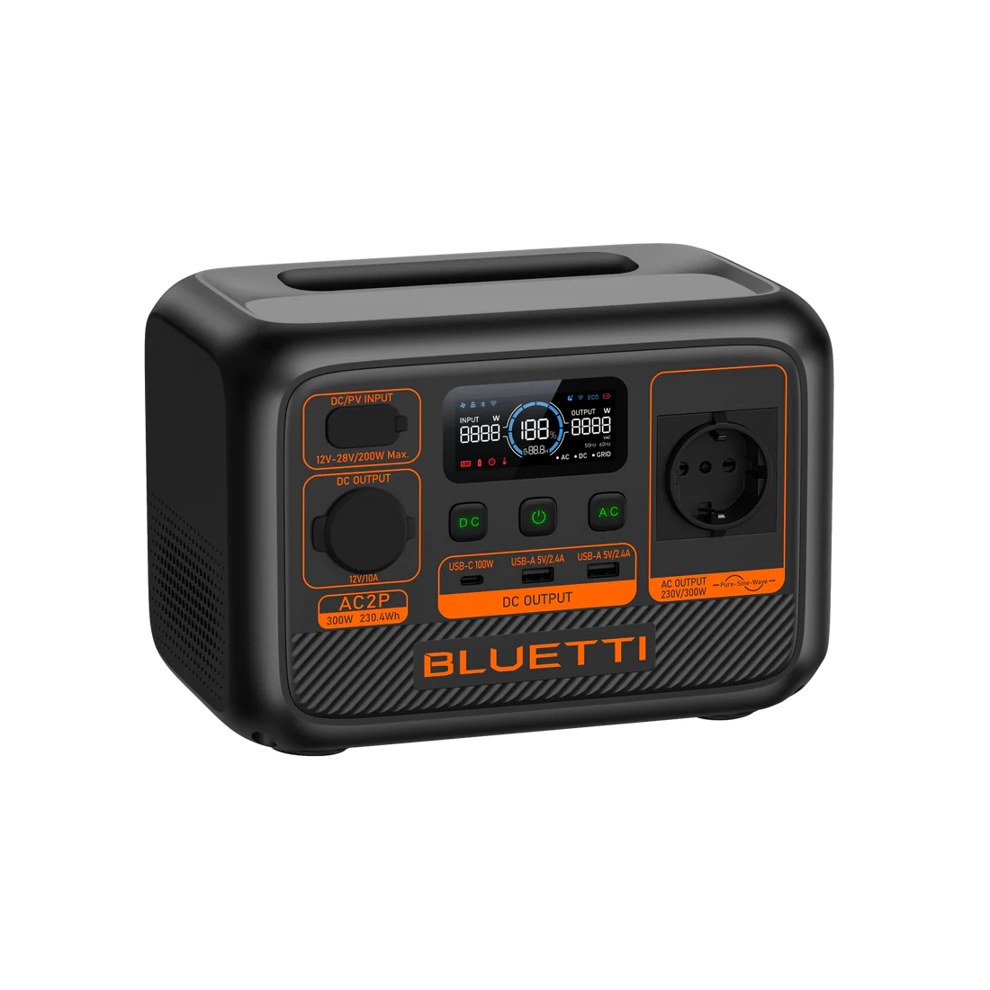 Statii de energie portabile - Centrala electrica portabila Bluetti AC2P 300W 230Wh power station