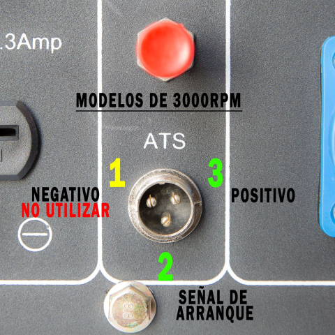 Conector ATS 3 pini pentru Generator ITC Power [1]