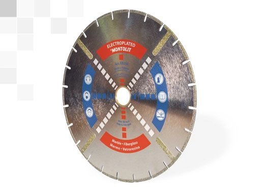 Discuri diamantate - Disc diamantat Montolit ED300 pentru marmura/fibra de sticla Ø 300 mm M25.4