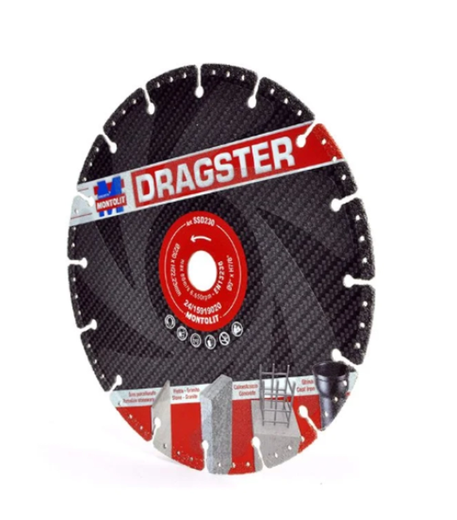 Discuri diamantate - Disc diamantat Montolit SSD115 DRAGSTER pentru gresie portelenata Ø 115 mm M22.2