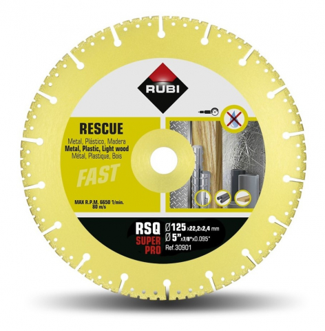 Discuri diamantate - Disc diamantat pt. descarcerare 115mm, RSQ 115 Super Pro - RUBI-30900
